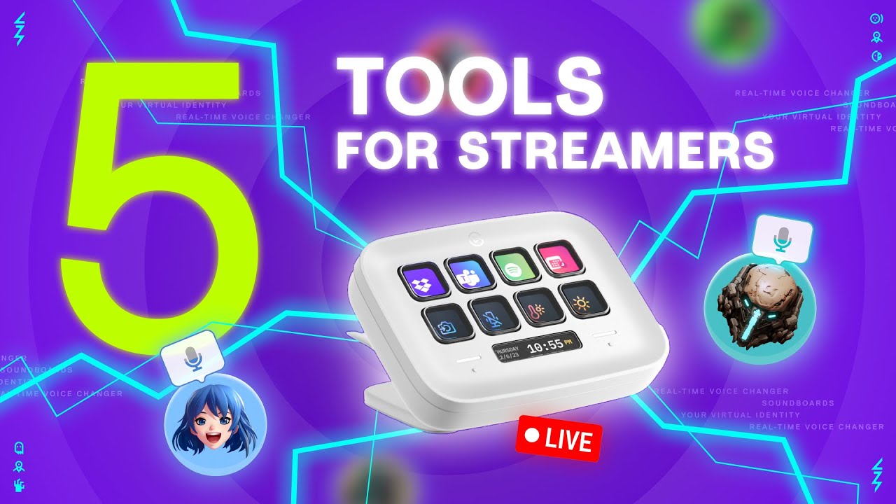 Streaming Type Tools 5 Streaming Tools you need to grow your audience! - Unboxing @elgato ...