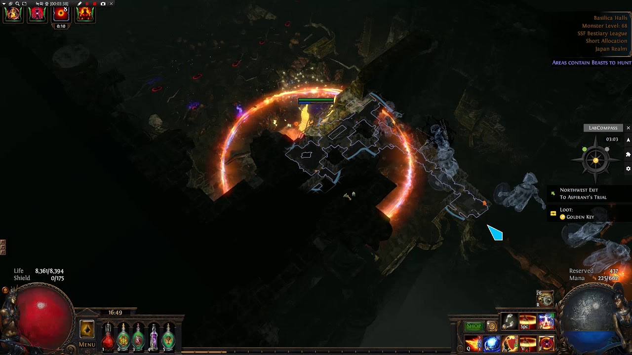 LabCompass in Merciless Lab