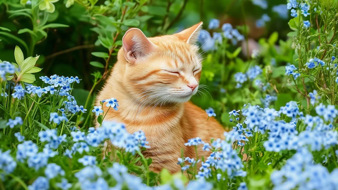 Успокаивающая музыка для кошек 🌙 Спокойные звуки для оздоровления 🐾 Снижают тревожность и