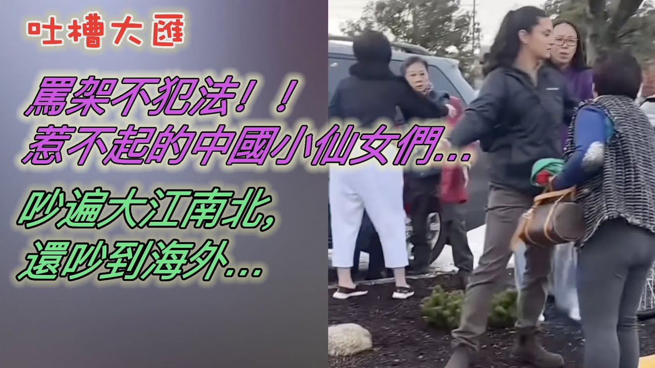罵架不犯法！惹不起的中國小仙女們…吵遍大江南北，還吵到海外…