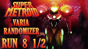 Super Metroid VARIA Randomizer [Stream] German - Run 8 (1/2)