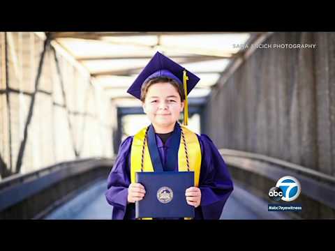 13-year-old student graduates from Fullerton College | ABC7