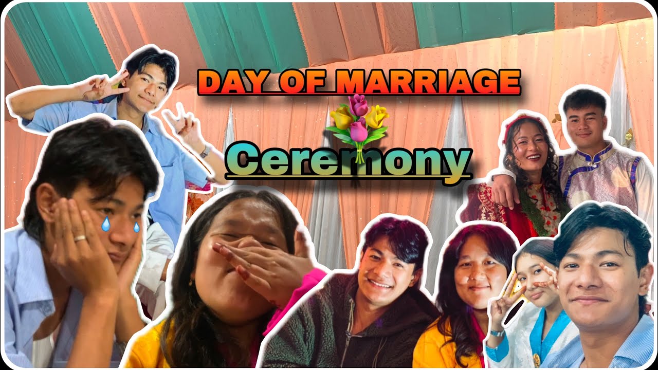 Day of marriage ceremony | aryantamangvlogs |