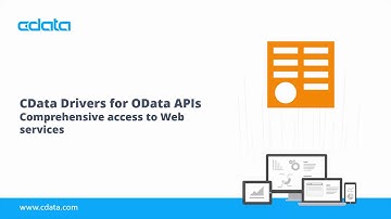 Connect to Live OData APIs with CData Drivers