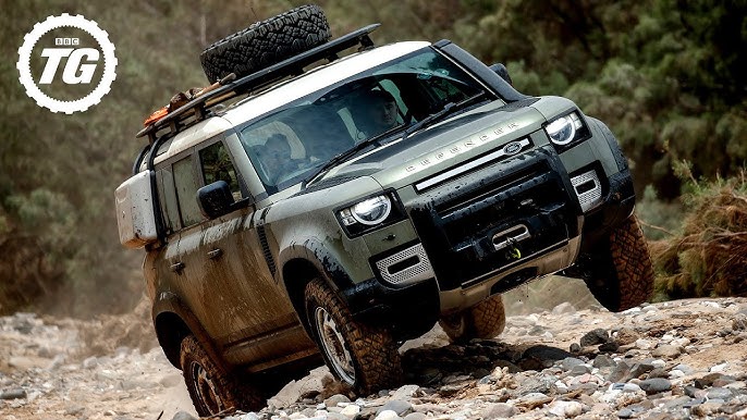 This armoured Land Rover Defender belongs in a Bond film