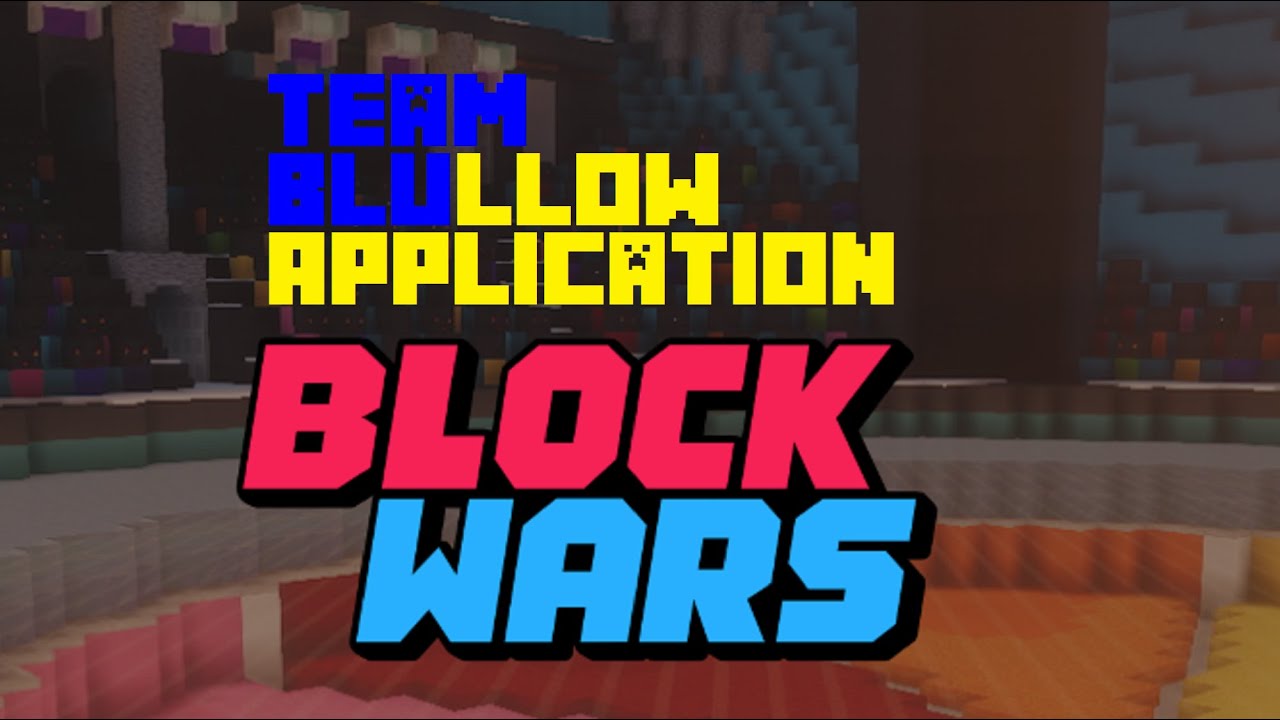 Block Wars Application - YouTube