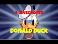 5 anecdotes sur donald duck 