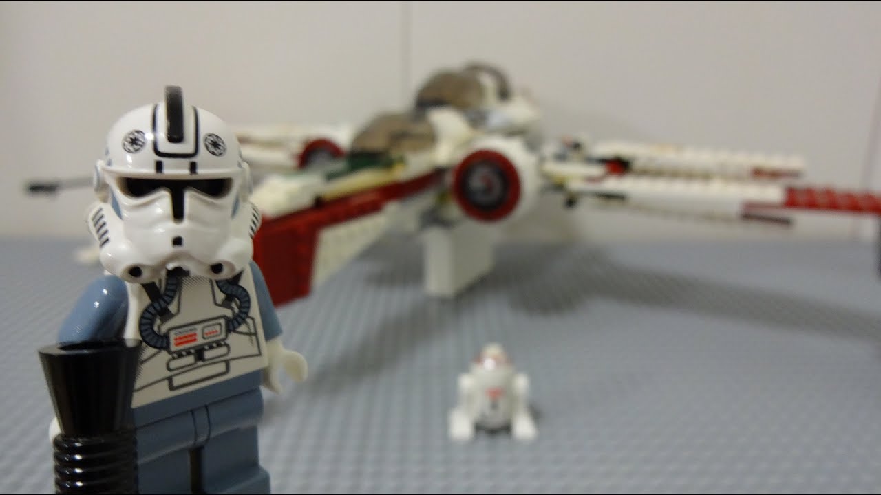 LEGO STARWARS 7259 ARC-170スターファイター - YouTube