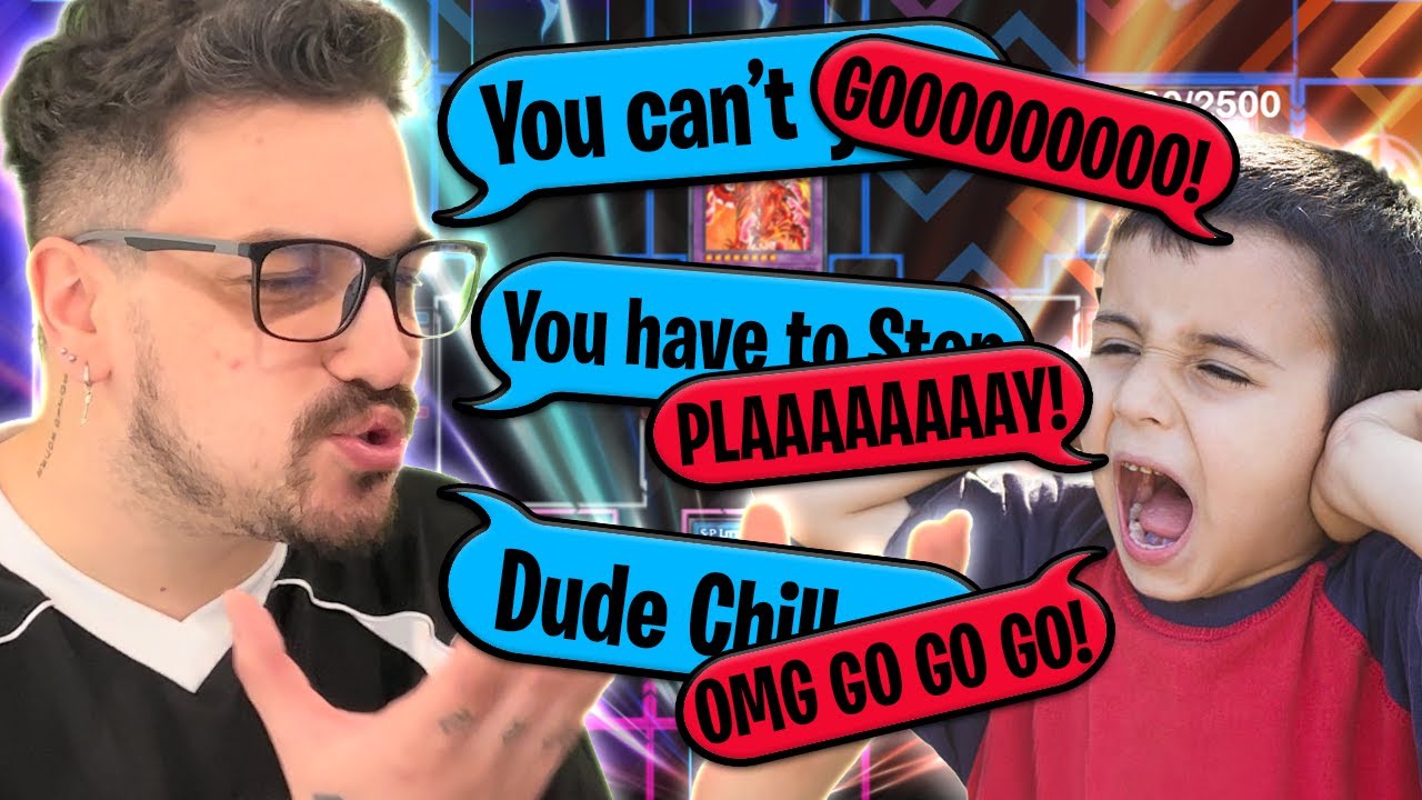 RIDICULOUS DUELIST HAS NO PATIENCE...