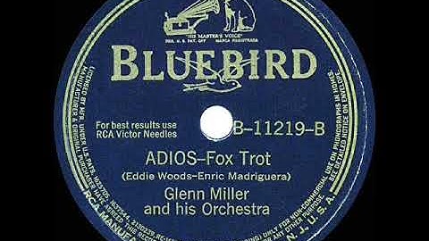 1941 HITS ARCHIVE: Adios - Glenn Miller (instrumental)