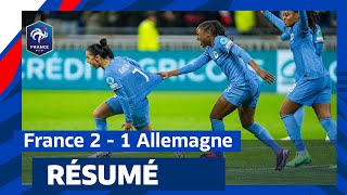 Le résumé de France - Allemagne (2-1) I FFF 2024