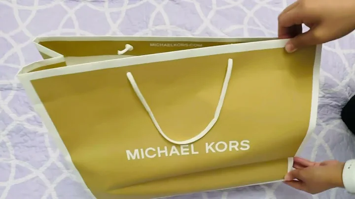 MICHAEL KORS TOTE BAG UNBOXING