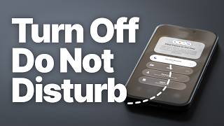 How to Turn Off Do Not Disturb on iPhone & iPad (4 Easy Ways) screenshot 1