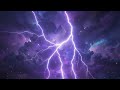 Epic Purple Lightning Storm Loop 4K