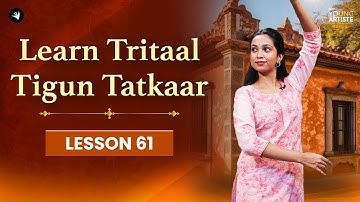 Tatkaar in Tigun Tritaal | Kathak Dance Lessons for Beginners #kathak #kathaktutorial