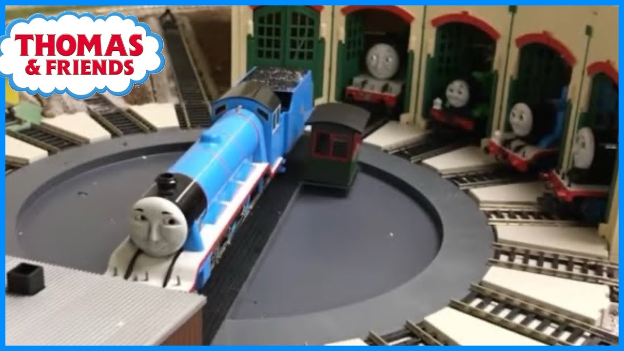 Motorized Turntable at Tidmouth Sheds Thomas and Friends Trains YouTube