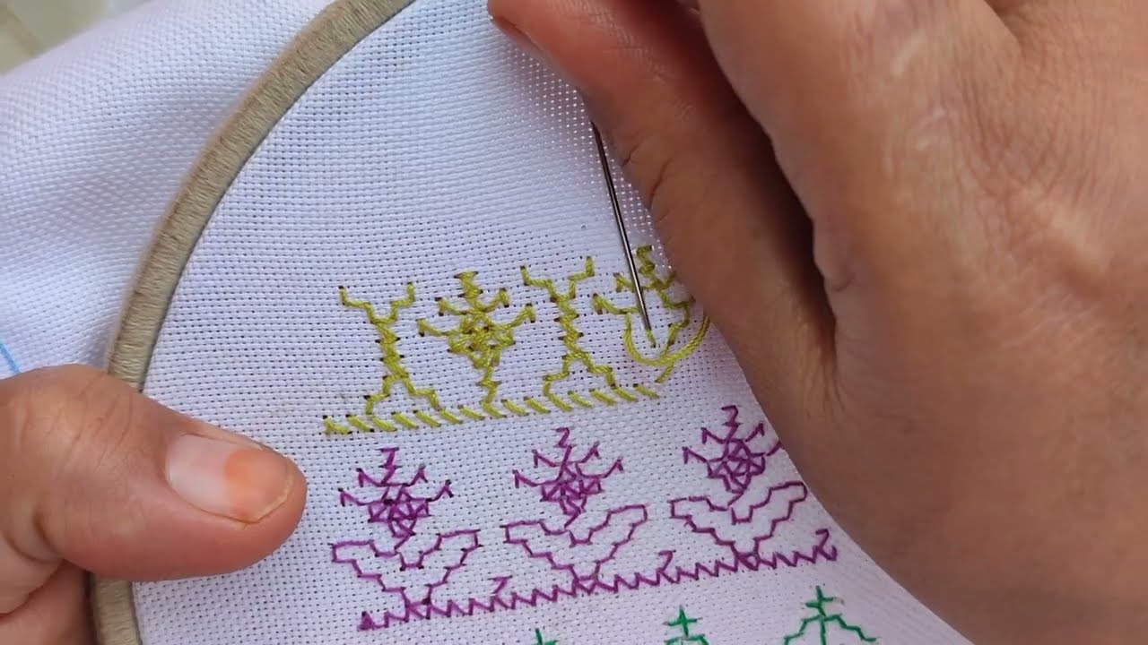 الدرس التاسع: تعلم الطرز الفاسي المغربي  خطوة بخطوة للمبتدئين