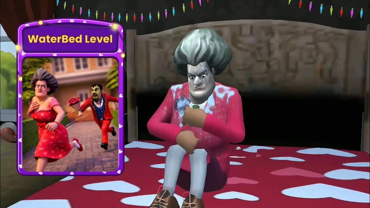 Scary Teacher 3D New Update Version 9.4 - WaterBed Level