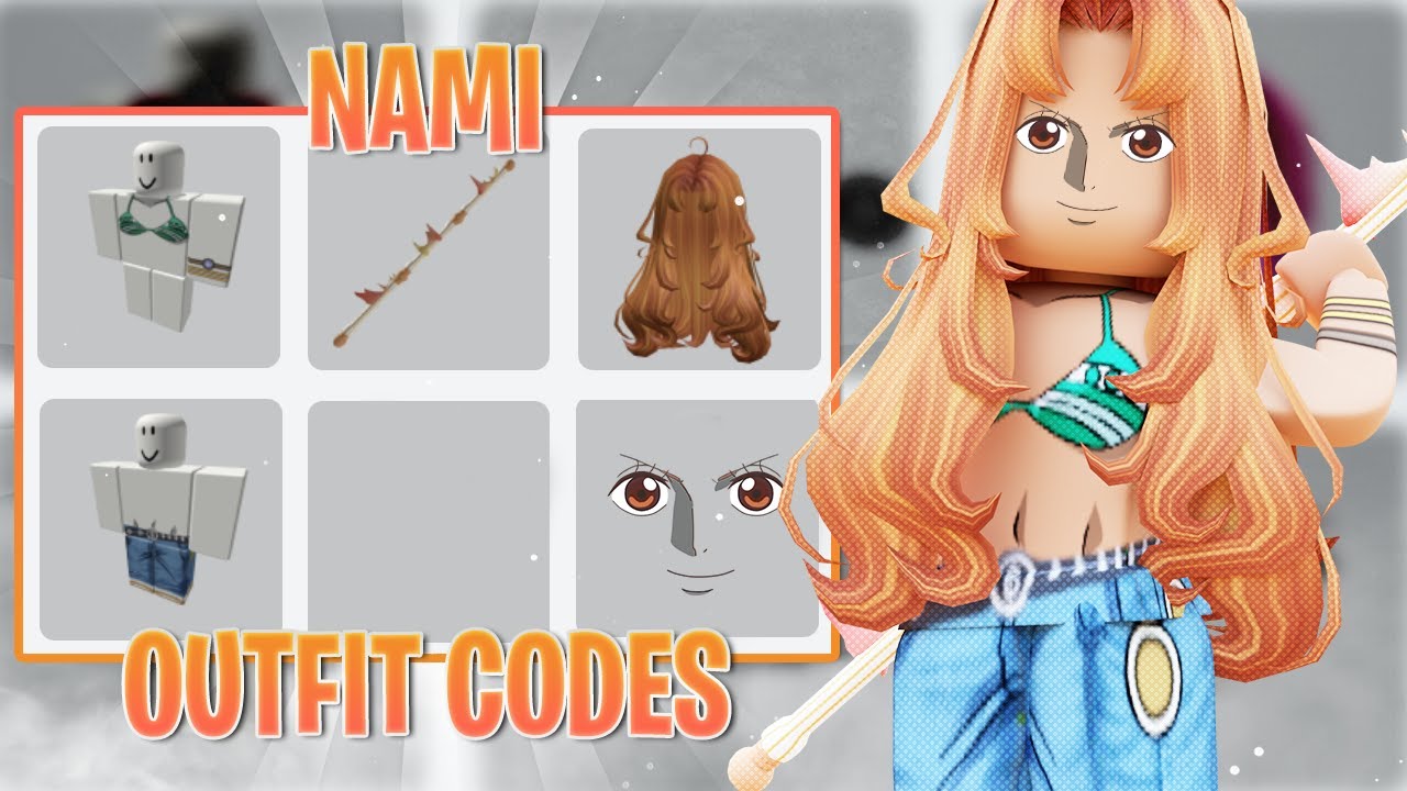 How to make Nami avatar in Roblox┃ONE PIECE 