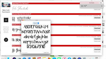 CRICUT DOWNLOADING FREE FONTS FRON DAFONT.COM TO DESIGN SPACE