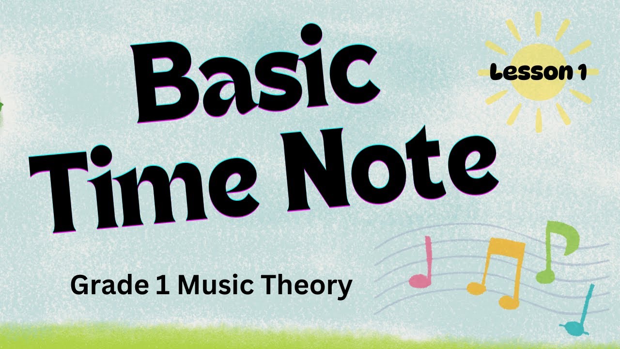 🎵Grade 1 Music Theory: Lesson 1 - Musical Units 🎵