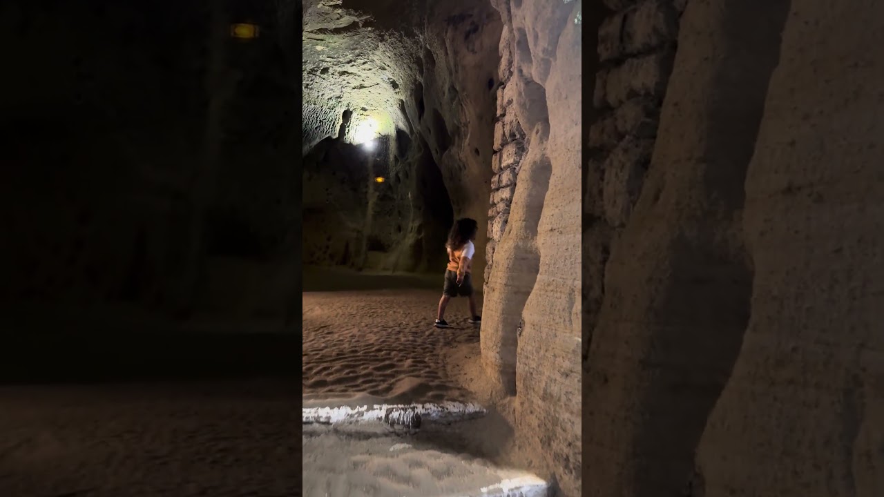 These Cave Rooms Are HUGE! 😱 | Troglodyte Village Adventure I France With Kids