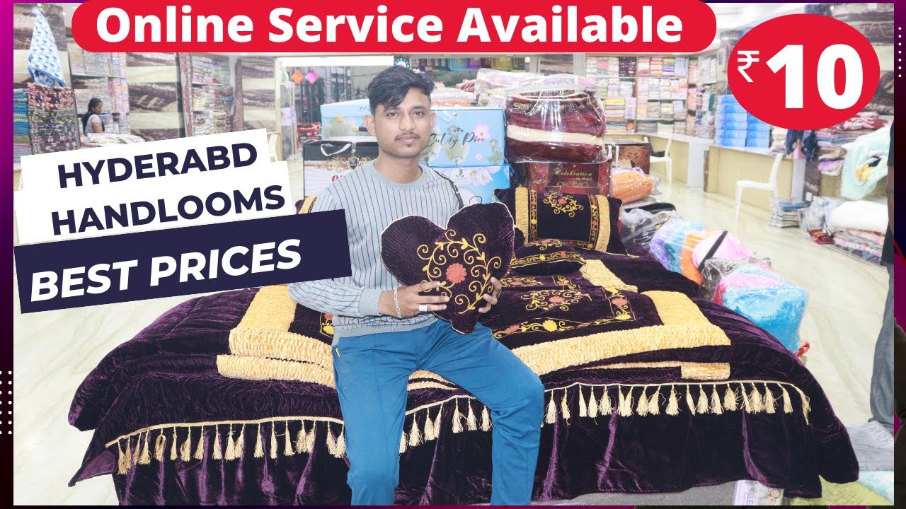 Cheapest Charminar handlooms Seasonal Sales Carpets, Bedsheets