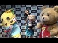 【TNS動画ニュース】壇蜜が見守る中、テッドとふなっしーの相撲対決の行方は...!? 映画「テッド」Blu-ray&DVD発売記念イベント