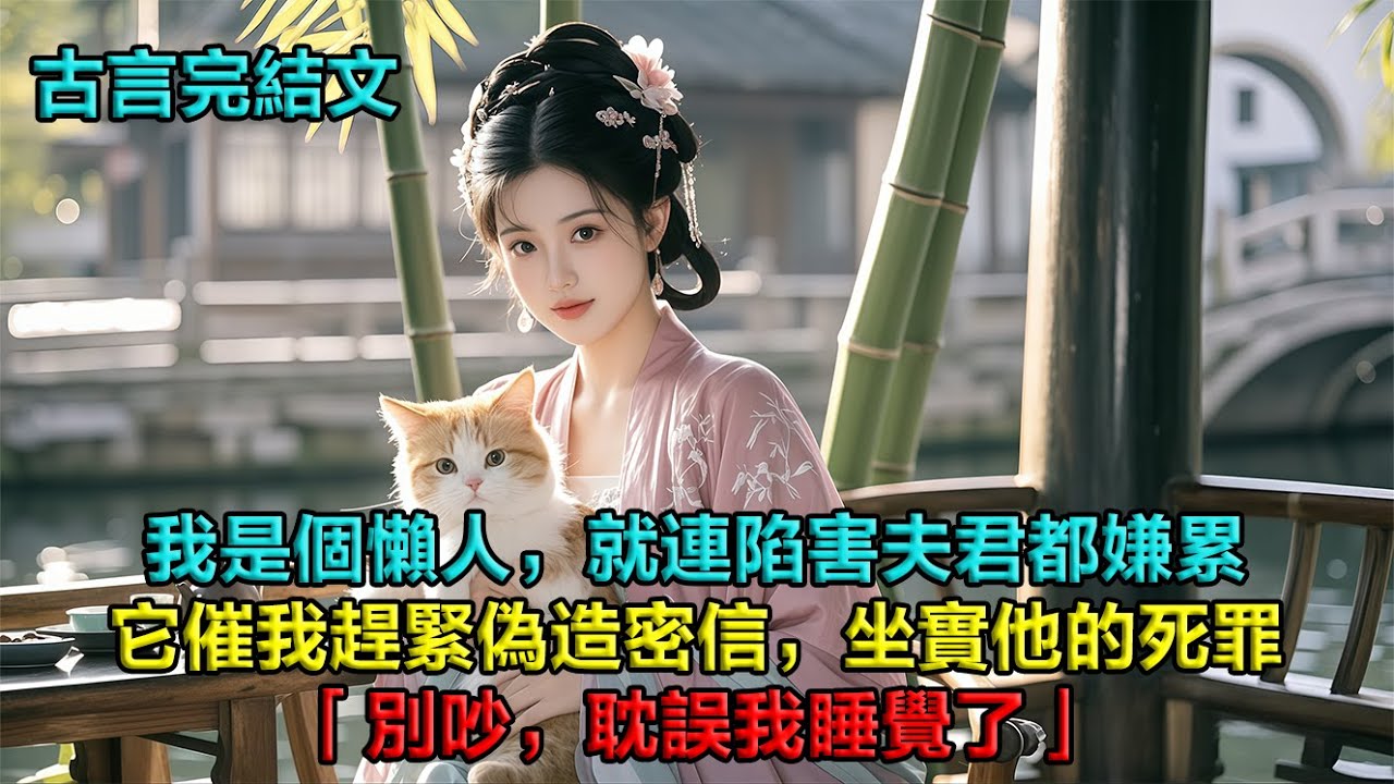 我是個懶人，連陷害夫君都嫌累。他曾是驚才絕艷的三皇子，如今卻是階下囚