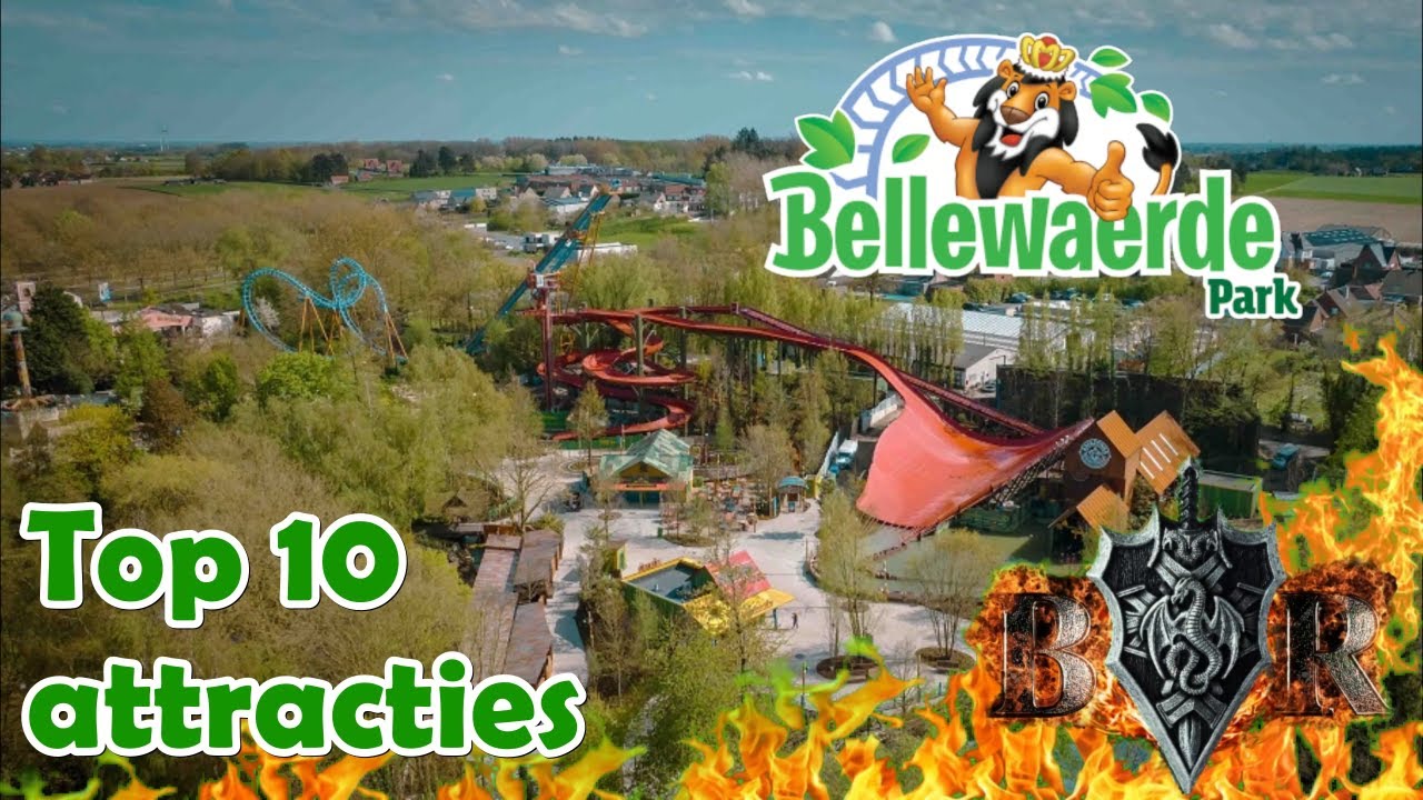 Top 10 attracties Bellewaerde Park 2025