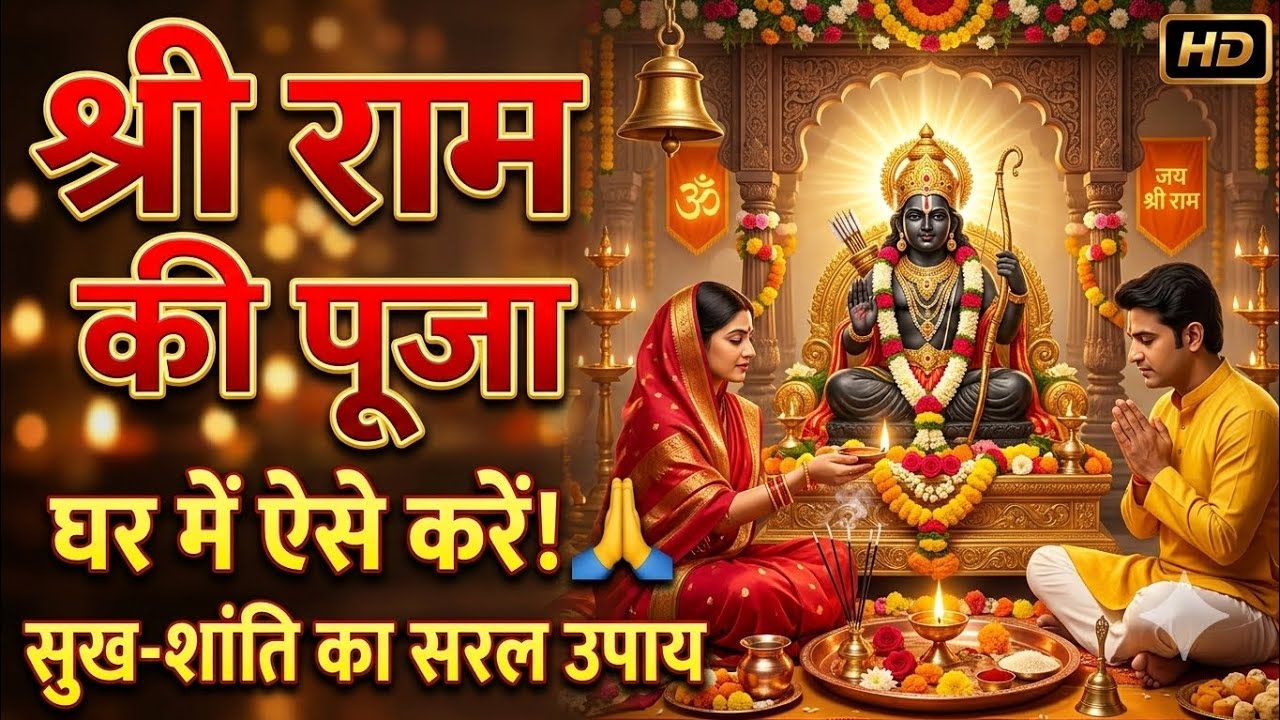 श्री राम पूजा। Shree ram pooja। श्री राम , जय हनुमान