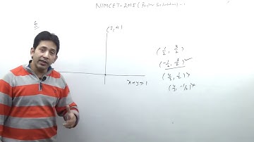 NIMCET 2015 Question Paper Solution -2 | NIMCET Solved Papers | NIMCET Previous year paper Solution