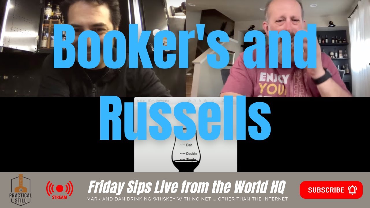 Friday Sips Live: Favorite Booker's batches, Russell's Reserve Single Rickhouse, and a new bike!
