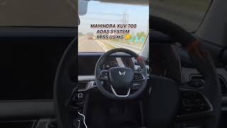 Mahindra XUV 700 ADAS system Missuse 😤 | Don't Do like this 😞 Follow Safety