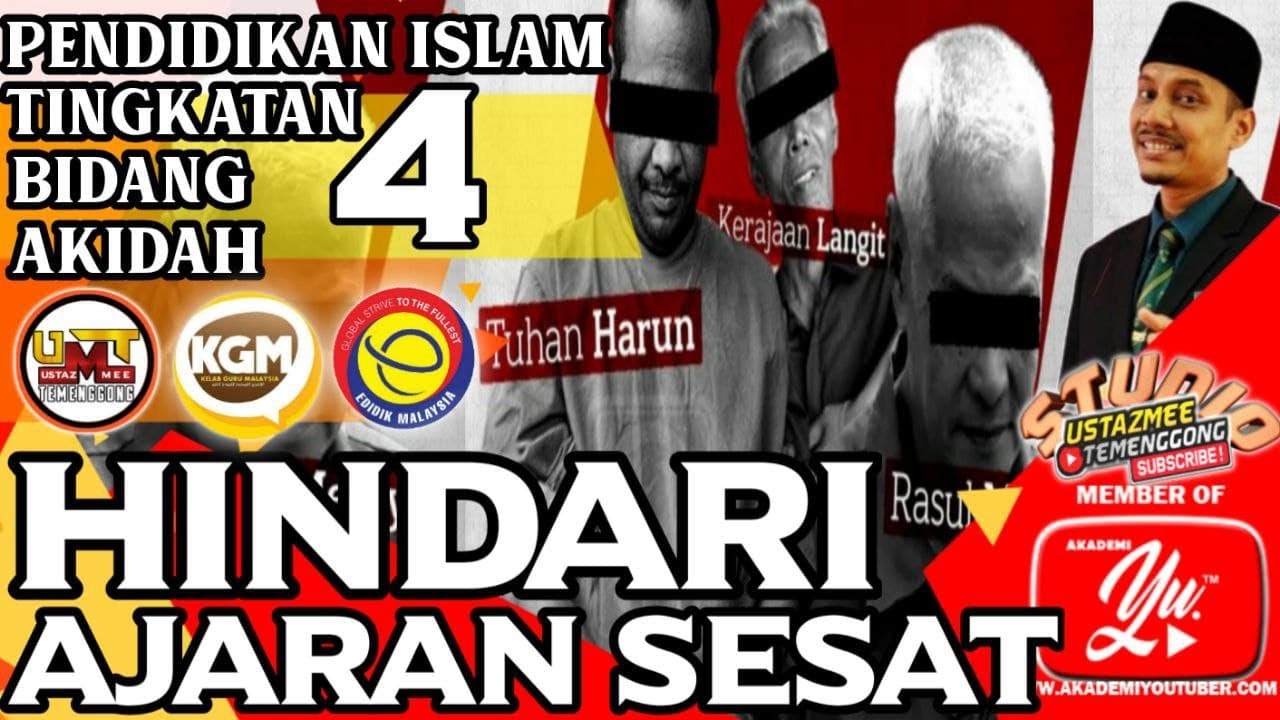 HINDARI AJARAN SESAT | PENDIDIKAN ISLAM TINGKATAN 4 KSSM | PDPC BERSAMA USTAZMEE