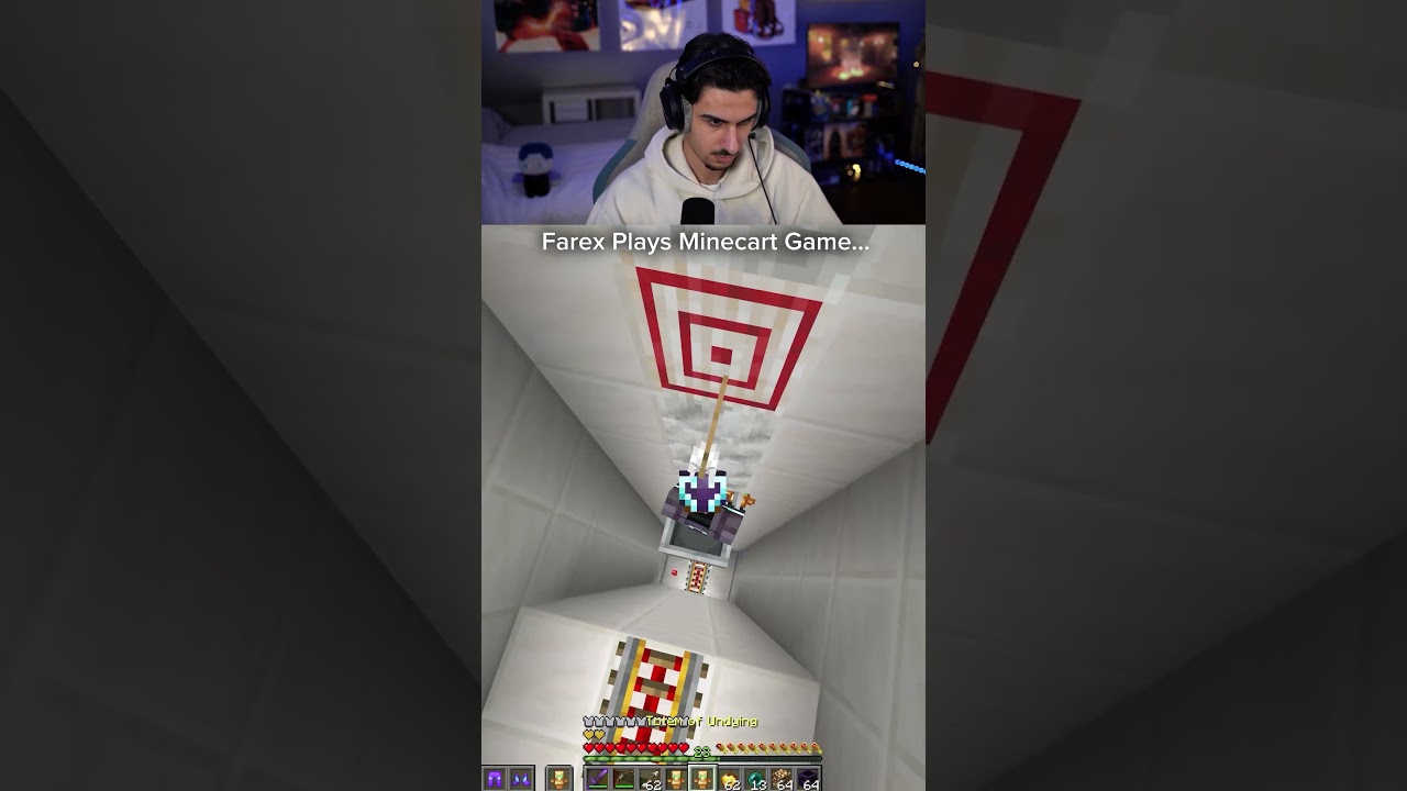Farex plays Minecart Game...