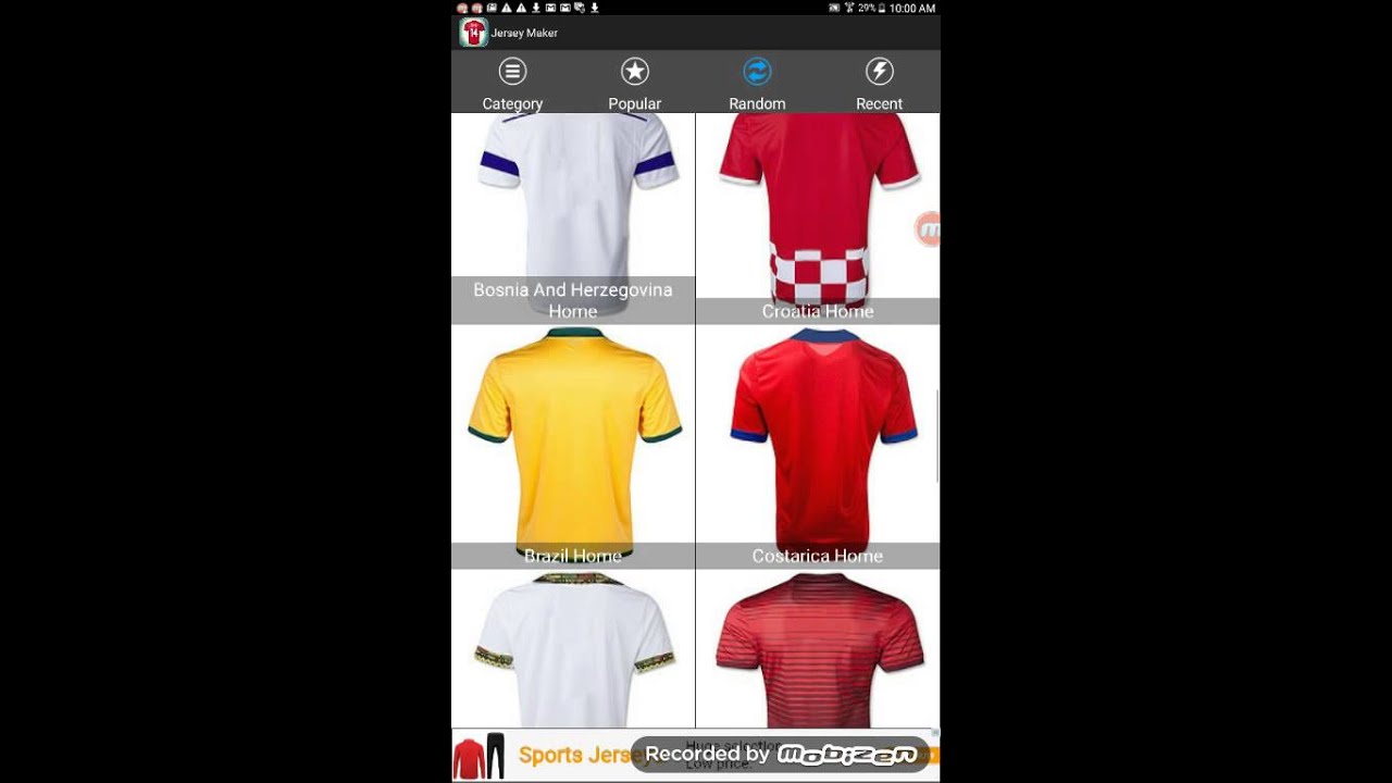 make soccer jerseys