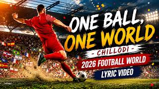 One Ball, One World - Chillodi | 2026 Football World Cup Anthem | Lyric Video