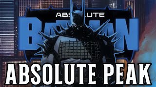 ABSOLUTE BATMAN is the Best DC Comic??