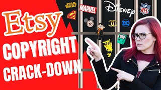 NEW Etsy Copyright Crack-Down 🚨 Don't get Your Etsy Shop Shut Down for Copyright Infringement!