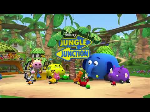 Jungle Junction Disney Fast Play Opening DVD UK Opening
