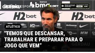 VEJA A COLETIVA DE EDUARDO DOMÍNGUEZ APÓS EMPATE DO ATLÉTICO COM O CRUZEIRO NA COPA DO BRASIL