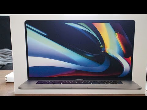 Unboxing Apple MacBook Pro 16 Display with Touch Bar Intel Core i9 16GB AMD Radeon Pro 5500M 1TB SSD