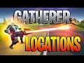 Destroy Gatherers & Deal Damage With A Gatherer's Remains (ALL GATHERER SPAWN LOCATIONS)