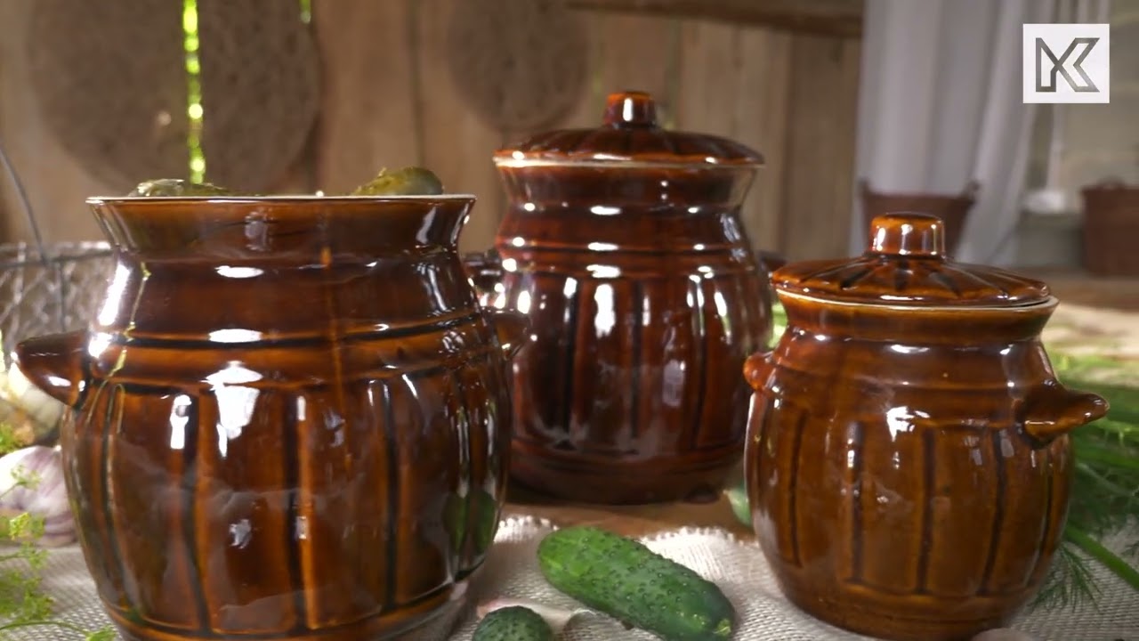 KADAX Keramiktopf mit Griffen und Deckel