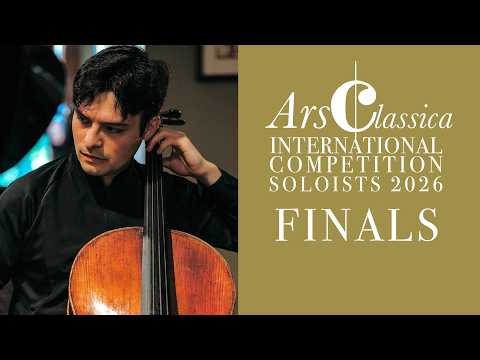 Andres Sanchez | ArsClassica Competition 2026 - FINALS | Bach, Suite No. 4, Preludio, Sarabanda