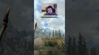 Target practice in skyrim #shorts #viralshorts