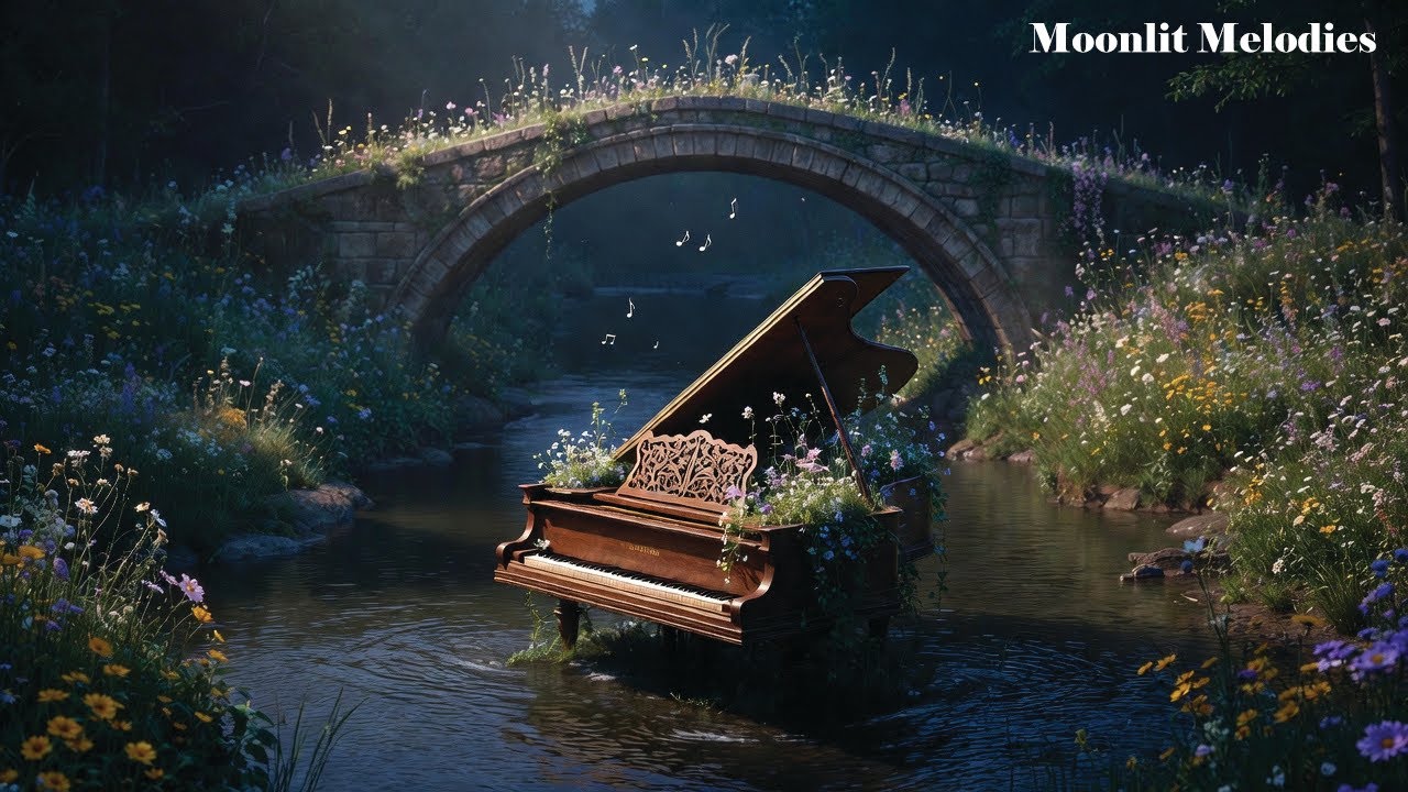 Peaceful Music Soft Piano Music And Soothing Water Sounds For Meditation And Inner Peace