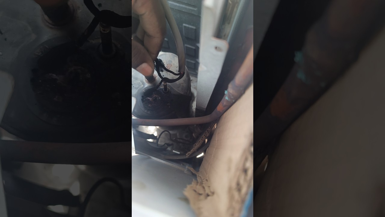 🔥 Rotary Compressor Terminal Burn | HVAC Technician Real Case 🔧 