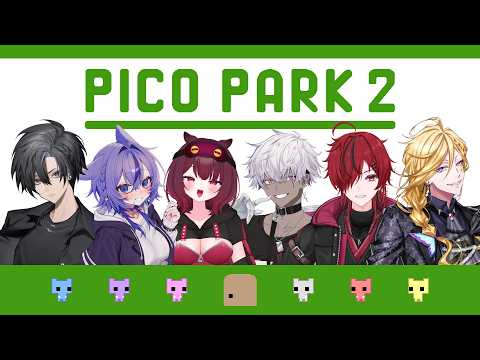 【#PICOPARK2】楽しめ！飲酒わちゃわちゃ協力プレイ！【コラボ配信】